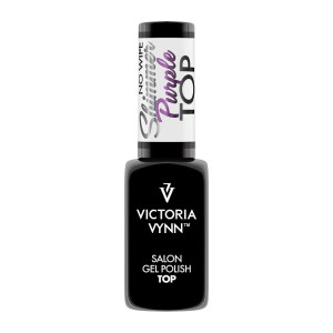 Victoria Vynn - Gel Polish Top No Wipe SHIMMER PURPLE - 8ml