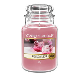 Yankee Candle - SWEET PLUM SAKE słoik duży