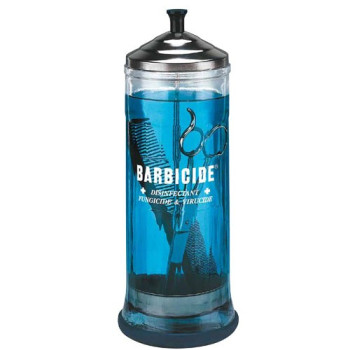 Barbicide - Pojemnik szklany do dezynfekcji narzędzi duży - 1100ml