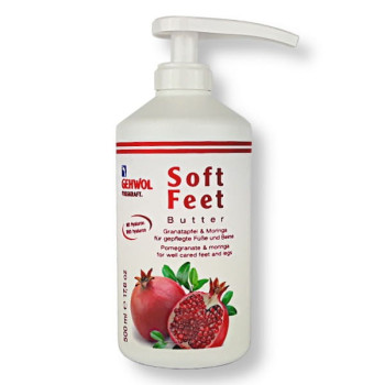 Gehwol - SOFT FEET Masło do stóp i nóg z ekstraktem z granatu 500ml