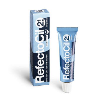 RefectoCil - Deep Blue 2.1 - Głęboko-niebieska henna do brwi i rzęs - 15ml