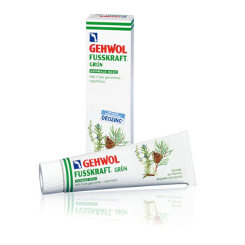 Gehwol - Fusskraft GRUN z kompleksem Deozinic Balsam odświeżający do pocących sie stóp - 125ml