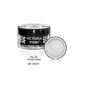 Victoria Vynn - Salon Build Gel UVLED - 01 - Totally Clear - 15ml