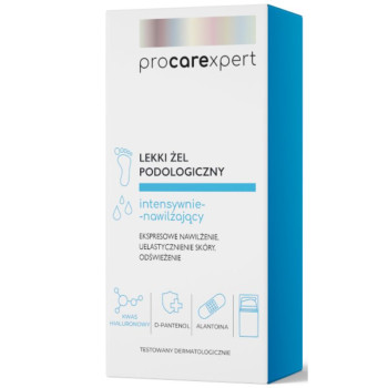 proCARExpert - Lekki żel podologiczny intensywnie nawilżający 50 ml