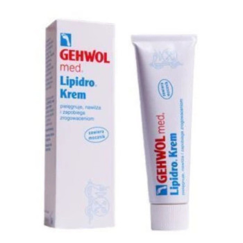 Gehwol - Lipidro Creme Krem silnie nawilżający do suchych i wrażliwych stóp - 75ml