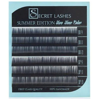 Secret Lashes - rzęsy Two Tone Color Mix C 0,07