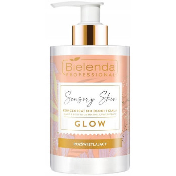 Bielenda - Sensory Skin Krem do dłoni i ciała GLOW 300ml