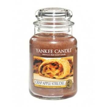 Yankee Candle - świeca duża -  Crisp Apple Strudel