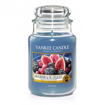 Yankee Candle - świeca duża -  Mulberry & Fig Delight