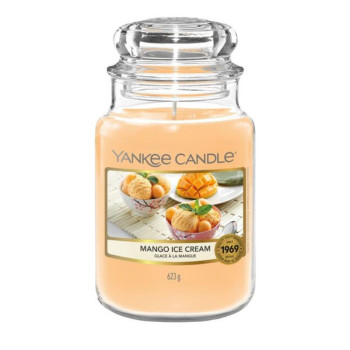 Yankee Candle - MANGO ICE CREAM słoik duży