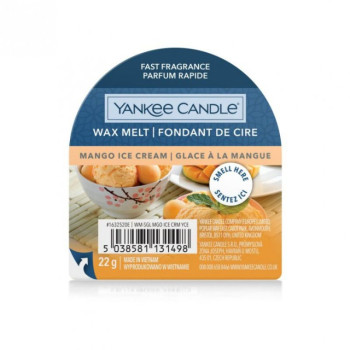 Yankee Candle - MANGO ICE CREAM wosk zapachowy