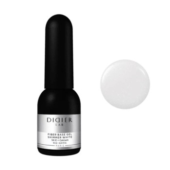 Didier Lab - Fiber Base Gel-Shimmer White 10ml