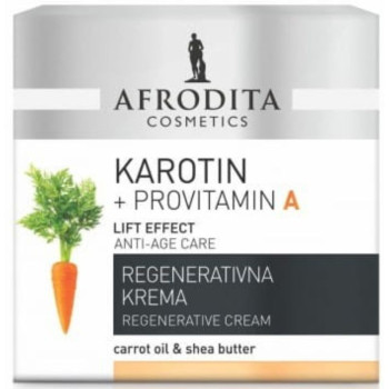 Afrodita Kozmetika - KAROTIN - Krem intensywnie nawilżający po 30 roku życia - 200ml