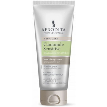 Afrodita Kozmetika - CHAMOMILE SENSITIVE - Krem odżywczy dla skóry suchej i naczyniowej - 200ml