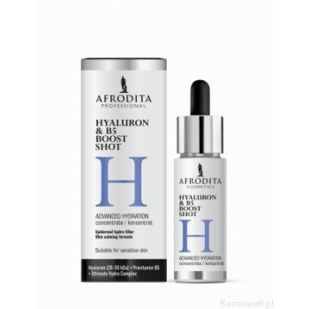 Afrodita - Shot-H Hyaluron & b5 boost shot 30ml