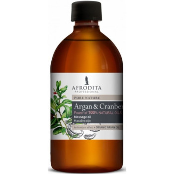 Afrodita - Argan & Żurawina olejek do masażu 500ml