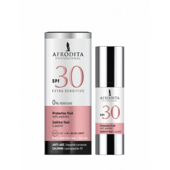 Afrodita - Multiactive spf30 Ochronna emulsja z peptydami 30ml