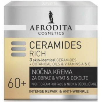 Afrodita - CERAMIDES RICH Krem na noc 60+ 50ml