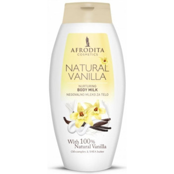 Afrodita - Mleczko do ciała VANILLA NATURAL 250ml