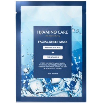 EJAL - HYAMINO CARE - facial sheet mask płat 1szt.