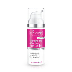 Bielenda - REDNESS RELIEF - Wzmacniająco-łagodzący krem do twarzy na naczynka 50ml