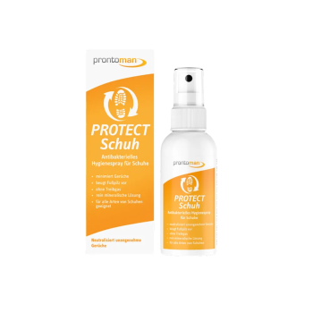 PRONTOMAN Protect Schuh Spray 75 ml – mineralny spray do dezynfekcji obuwia chroniący przed grzybicą i bakteriami