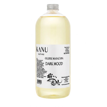 Kanu Nature - OLEJEK do masażu DARK Wood 1l