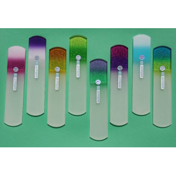Blažek Glass - Tarka szklana tęczowa 165mm Antibactif