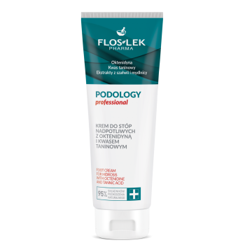 Floslek - Krem do stóp nadpotliwych z oktenidyną i kwasem taninowym 60 ml