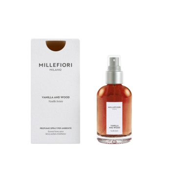 Millefiori - Perfumy do wnętrz 100 ml MILLEFIORI MILANO VANILLA & WOOD