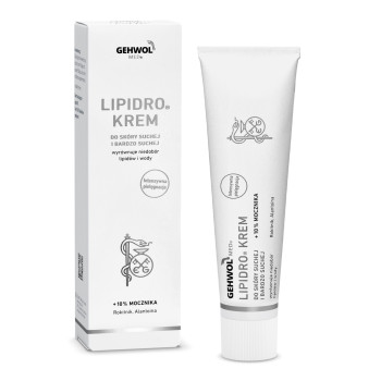 Gehwol - Lipidro Creme Krem silnie nawilżający do suchych i wrażliwych stóp - 125ml