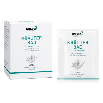 GEHWOL Fusskraft Kräuter Bad – Sól ziołowa do stóp 10×20 g
