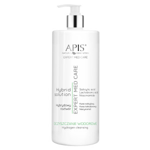 APIS - EXPERT MED CARE HYBRYDOWY ROZTWÓR, KWAS SALICYLOWY, KWAS LAKTOBIONOWY, NIACYNAMID 1000ML