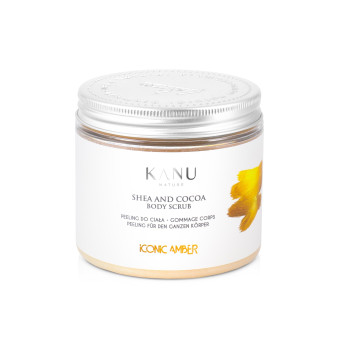 Kanu - PEELING Shea and Cocoa do ciała ICONIC Amber 240g