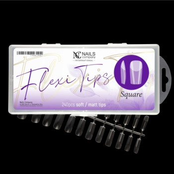 NC Nails Company - Flex Form SQUARE tipsy 240szt