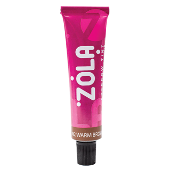 ZOLA Farba do Brwi z Kolagenem 02 Ciepły Brąz 15ml.