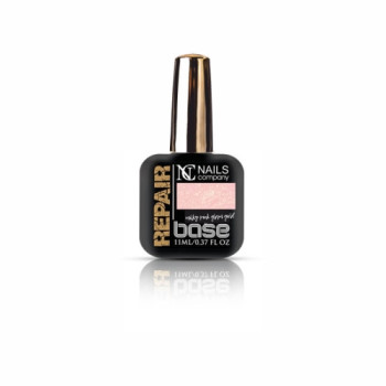 NC Nails Company - Repair Base Milky Pink Glam Gold 11ml.