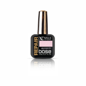 NC Nails Company - Repair Base Milky Pink Glam Silver 11ml