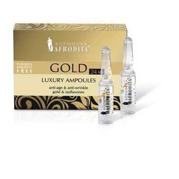 Afrodita Kozmetika - Ampułki GOLD 24 Ka ze złotem - 5x1.5ml