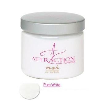 NSI - Puder Attraction Nail Powder Pure White - 40g