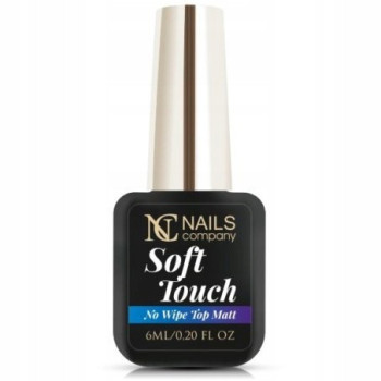 NC Nails Company - Soft Touch Matt No Wipe - top Matowy - 6ml