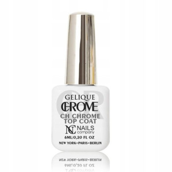 NC Nails Company - Gelique Chrome Top Coat - 6ml