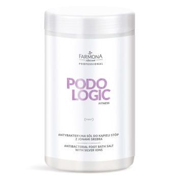 Farmona - PODOLOGIC FITNESS - Antybakteryjna sól do kąpieli stóp z jonami srebra - 1400g