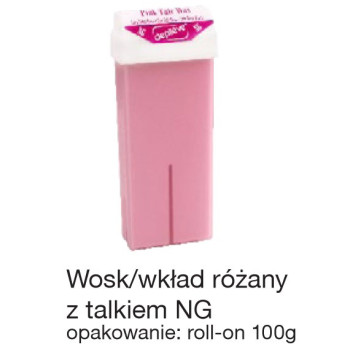 Depileve - Wosk-wkład różany z talkiem  NG opakowanie roll-on - 100g