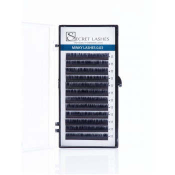 Secret Lashes - Rzęsy MINK Volume C 0,03 11mm