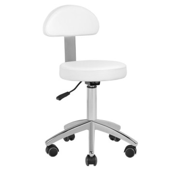 Active - Taboret kosmetyczny BASIC 304 biały