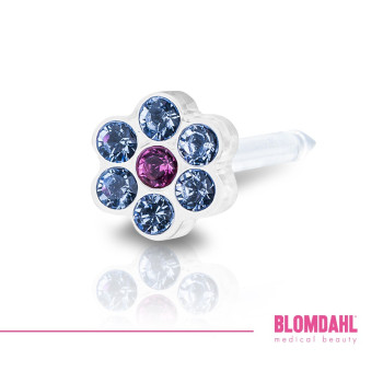 Blomdahl - Daisy Alexandrite/ Rose 5 mm - Plastik medyczny 1szt.