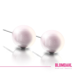 Blomdahl - Pearl Light Rose 8 mm SFJ 1szt.