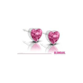 Blomdahl - CJ MP Heart Hollow 6mm Rose D