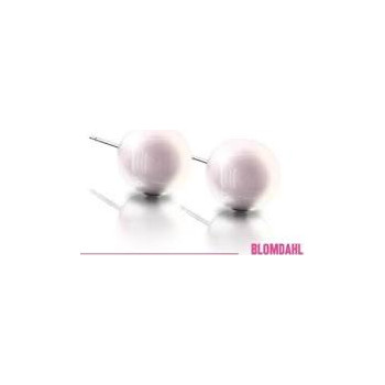 Blomdahl - CJNT Pearl Ear Pendant 10mm Light Ros